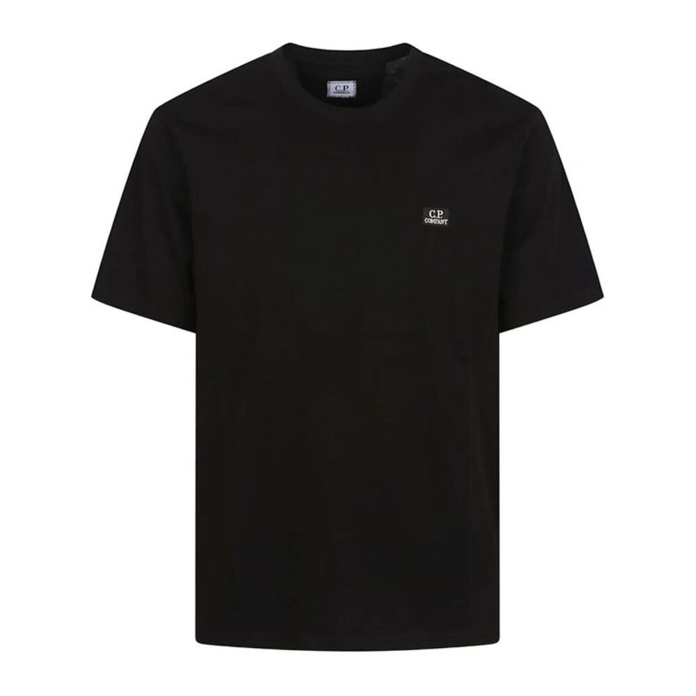 C.P. Company Men 30/1 Jersey Short Sleeve Logo Patch T-Shirt
